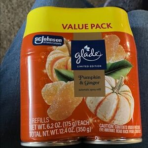 Glade Pumpkin & Ginger Spray Refill -limited edition 2 pack